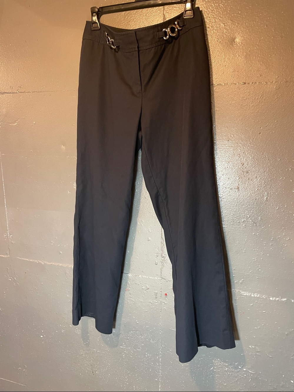 Ann Taylor Margo Pants in Navy Blue - Picture 2 of 7